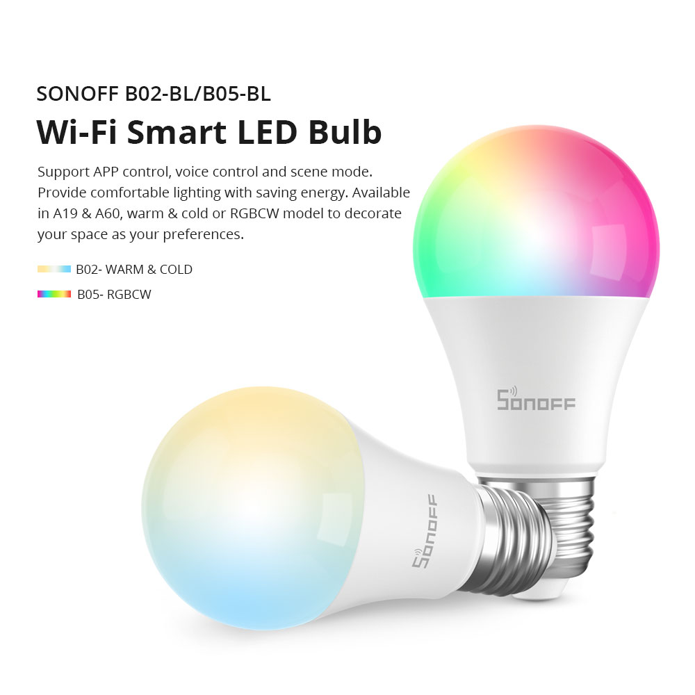 Sonoff B02-BL Ampoule — Sonoff